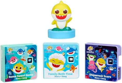 Little Tikes Baby Shark Family Collection, Storytime, Books, Audio Play Character, Gift and Toy for Toddlers and Kids Girls Boys Ages 3+ Years