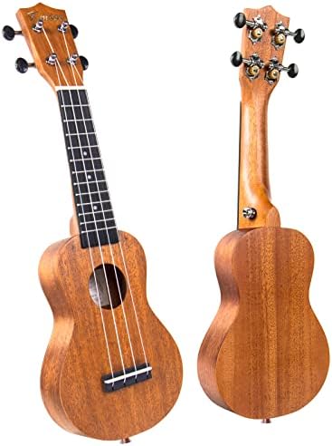Kmise Ukulele Soprano Ukelele 17 Inch Mini Travel Pocket Ukalalee for Kids Beginners Adults