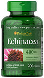 Puritan's Pride Echinacea 400 mg for Health to Support Immune System, 200 Count