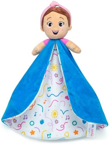 Ms. Rachel Official Huggable Lovey, Double Sided, Machine Washable Security Blankets for Babies Ages 0-1+