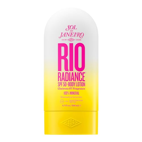 Sol de Janeiro Rio Radiance Sunscreen Lotion 100% Mineral UVA/UVB Broad Spectrum SPF 50