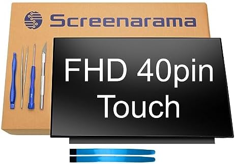 SCREENARAMA New Screen Replacement for Lenovo IdeaPad 3 15ITL6 (40pin, Touchscreen) FHD 1080p IPS Matte LCD LED Display with Tools