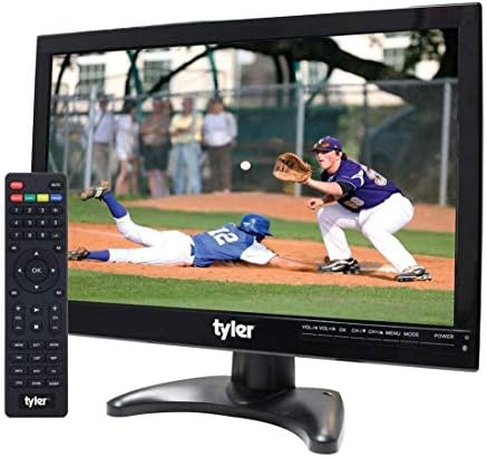Tyler TTV705-14 14" Portable Battery Powered LCD HD TV Television with HDMI, USB, RCA, and SD Card Inputs (Renewed)