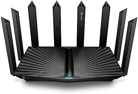 TP-Link - Archer AXE7800 Tri-Band Wi-Fi 6E Router - Black (Renewed)