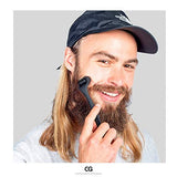 Copenhagen Grooming Beard Growth Kit - The Original Beard Growth Kit for Men with Derma Beard Roller, Cleanser, Activator Serum Beard Oil & Beard Keychain Comb (150 Days Supply)