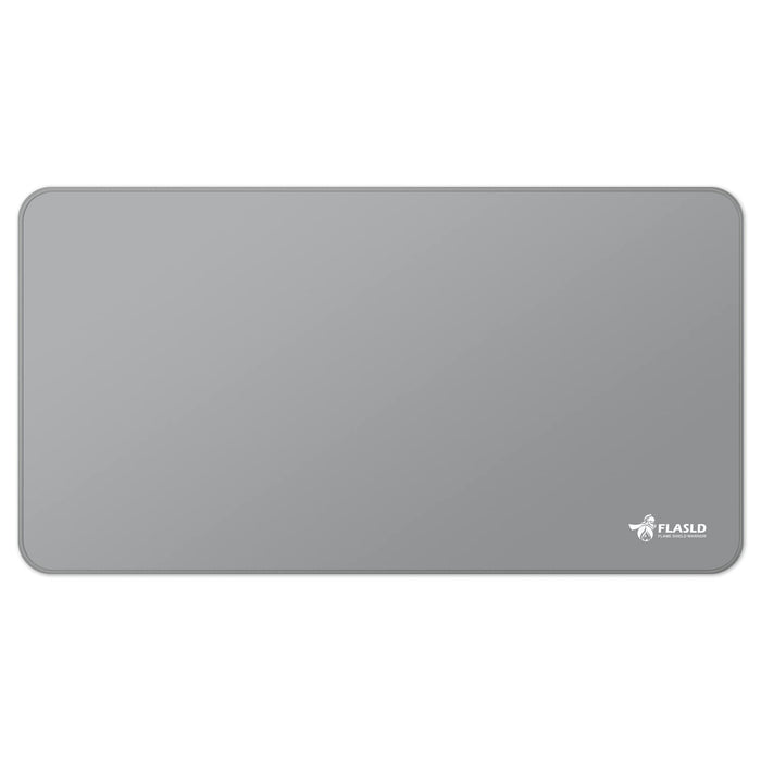FLASLD Stove Top Covers, Heat Resistant Glass Stove Top Mat, Ceramic Glass Cooktop Protector Expands Usable Space, Reusable and Easy to Clean, Gray-20×24 inch
