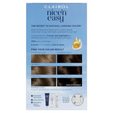 Clairol Nice'n Easy Permanent Hair Dye, 3 Brown Black Hair Color, Pack of 3