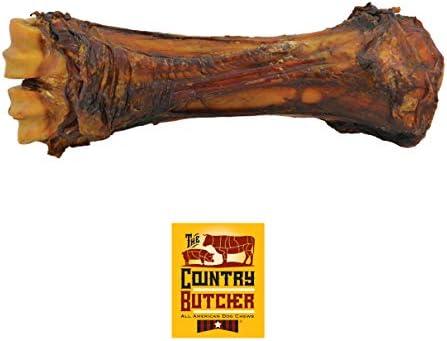 Beef Shank Dog Bonesfor Aggressive Chewers, Large Breed Dog Treat, Natural, Tough, Chew Toy, Made in The USA, 3 Count