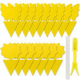 60PCS Yellow Sticky Traps, Dual-Sided, for Capturing Insects Like Gnats, Fruit Flies, Aphids