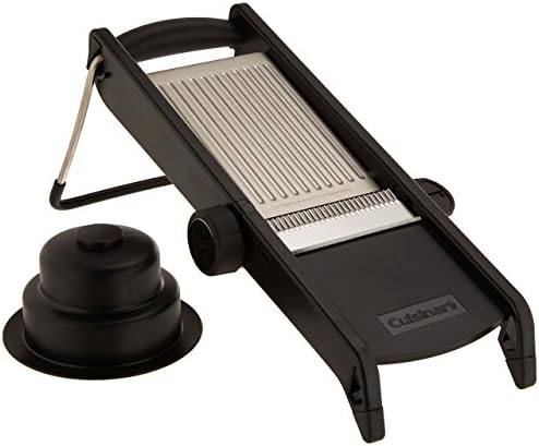 Cuisinart Mandoline Slicer,Black, 15.4" x 6.7" x 2.2"