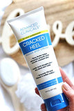 Advanced Clinicals Cracked Heel Foot Cream Moisturizer Skin Care Lotion For Feet W/Shea Butter, Moisturizing Foot/Hand Lotion Helps Heal Cracked Skin, Rough Spots, Calluses, & Dry Skin, 2-Pack