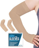 Doctor's Select Arm Protectors for Thin Skin and Bruising for Women and Men - 2 Pairs UPF 50 Sun Protection and Cooling