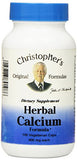 Dr Christopher's Formula Herbal Calcium Formula, 400 mg, 100 Count