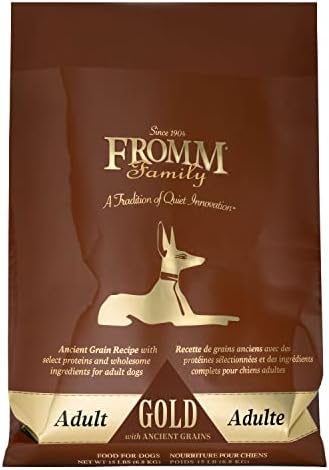 Fromm Adult Gold with Ancient Grains Dry Dog Food (15 lb)