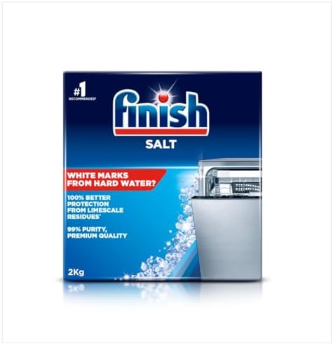 Finish Dishwasher Salt Helps Soften Water to Prevent Limescale and Watermarks, 2 KG