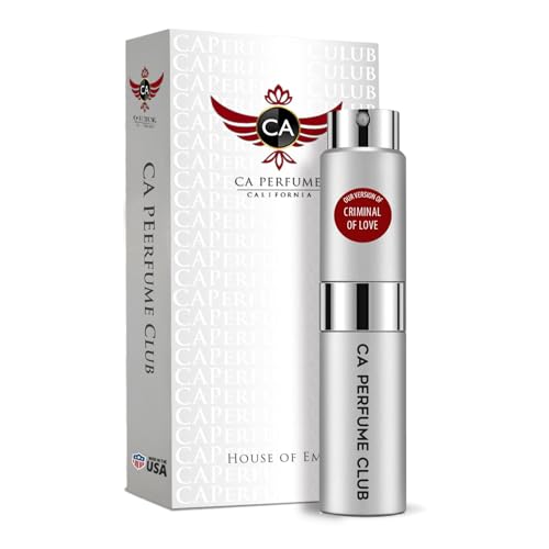 CA Perfume Impression of Criminal Of Love Women & Men Perfume Spray 0.27 Fl Oz/8ml