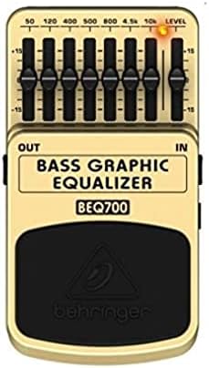 Behringer BEQ700 Bass Graphic Equalizer Pedal