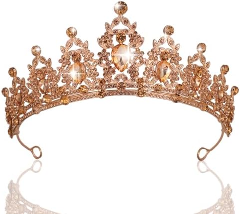 Kamirola - Queen Crown and Tiaras Princess Crown for Women and Girls Crystal Headbands for Bridal, Princess for Wedding and Party（01）
