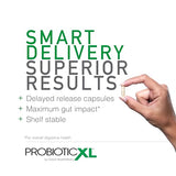 ProbioticXL - Probiotic & Prebiotic, Shelf Stable - Blend 11 Strains - Promote Healthy Gut Flora Growth, 12.5 Billion CFU - Non-GMO, Gluten-Free - 30 Veggie Caps