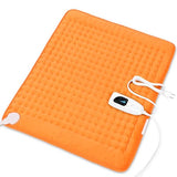 Heating Pad-Electric Heating Pads for Back,Neck,Abdomen,Moist Heated Pad for Shoulder,knee,Hot Pad for Arms and Legs,Dry&Moist Heat & Auto Shut Off(Orange, 20''×24'')