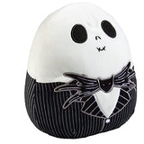 Squishmallows Original 8-Inch Jack Skellington - Nightmare Before Christmas - Official Jazwares Halloween Plush - Collectible Soft & Squishy Stuffed Animal Toy - Gift for Kids, Girls & Boys