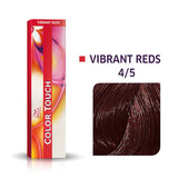 WELLA Color Touch Multidimensional Demi Permanent Hair Color 2oz (4/5 Medium Brown/Red Violet)