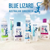 BLUE LIZARD Mineral Sunscreen Sensitive SPF 50+ Spray, 5 Ounce