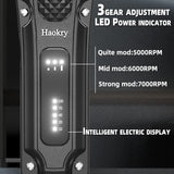 Haokry Hair Clippers for Men Professional - Cordless&Corded Barber Clippers for Hair Cutting & Grooming, Rechargeable Beard Trimmer