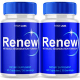 (2 Pack) Renew Capsules, Renew Pills, Renew Capsules Advanced Formula, Renew All Natural Support Formula, Renew Vitamins (120 Capsules)