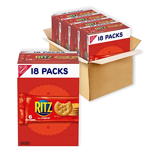 RITZ Original Crackers, 72 Snack Packs (4 Boxes)