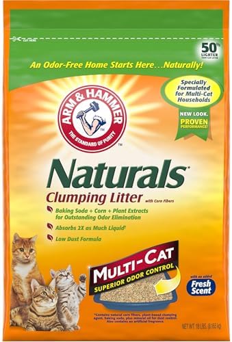 ARM HAMMER Naturals Cat Litter, Multi Cat, 18lb Bag