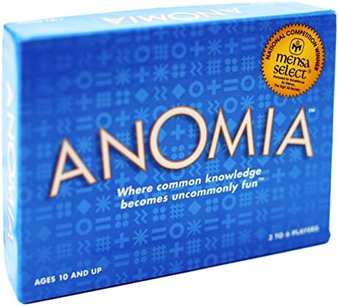 Anomia Card Game - Best Party, Super Fun Game for Families, Teens, and Adults