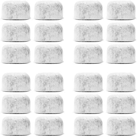 24-Pack of Replacement Breville BWF100 Compatible with Breville BWF100 Machines, Breville Espresso Machine Water Filter Replacements (Activated Charcoal with Pure and Refresh Taste)