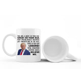 Donald Trump Mug, 50th Birthday Gifts for Men, Funny 50 Year Old Gift Coffee Mug, 1974 50th Birthday Mugs for Him, Dad, Uncle, Brother, Husband, Grandpa, Friend, Novelty Prank Gift 11 oz Tea Cup