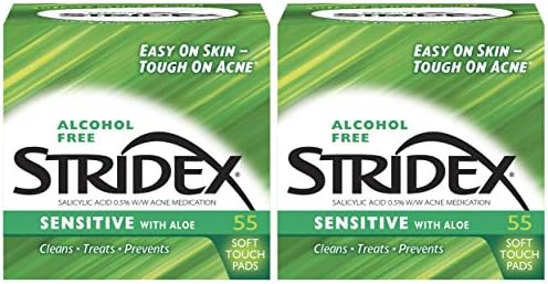 Stri-Dex Medicated Pads, Sensitive,2 Count