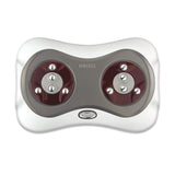 HoMedics Deluxe Shiatsu Foot Massager with Heat – Therapeutic Kneading & Rolling Foot Massager Machine, 4 Rotational Heads with 10 Massage Nodes, Toe-Touch Control