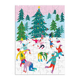 Galison Louise Cunningham Merry and Bright 12 Days of Christmas Advent Puzzle Calendar from Galison - Includes 12 80-Piece Puzzles, 5” x 7” Each, Unique Holiday Jigsaw Puzzle Set, Great Gift Idea