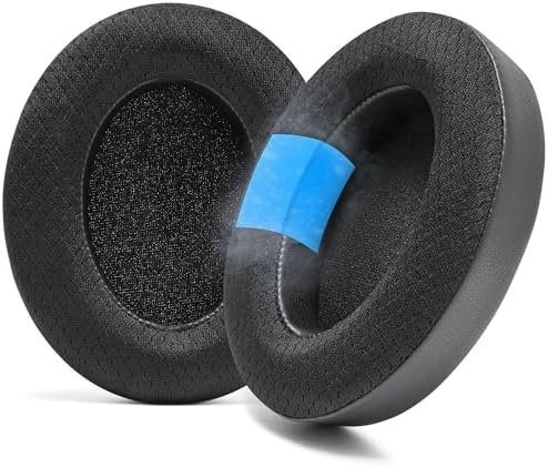 WC Freeze HD6XX - Cooling Gel Earpads for Sennheiser HD6XX, HD58X, HD600, HD650, HD660S, HD660S2, HD580, HD565 & More, Made by Wicked Cushions | Extra Comfortable and Cool | Black