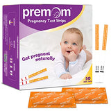 Premom Pregnancy Test Strips - Early Detection Pregnancy Test Kit Powered by Premom Ovulation Predictor APP (50 Count)