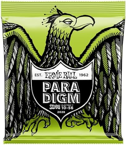 Ernie Ball Paradigm 7-String Regular Slinky Electric Guitar Strings, 10-46 Gauge (P02028)