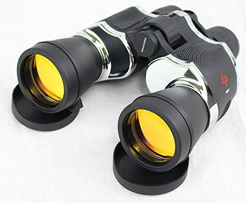 Defender Black and Chrome Sharp-View, Quick-Focus Outdoor Binoculars