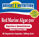 Red Marine Algae 500 - Gigartina & Dumontacea - 90 VCaps/500mg