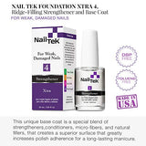 Nail Tek Xtra 4, Nail Strengthener for Weak and Damaged Nails, 0.5 oz, 2-Pack