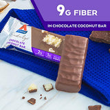 Atkins Endulge Chocolate Coconut Bar, Dessert Favorite, High in Fiber, 1g Sugar, 10 Count