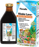 Floradix, Floradix Kinder Love Vegan Children’s Liquid Multivitamin for Healthy Development, 17 Oz