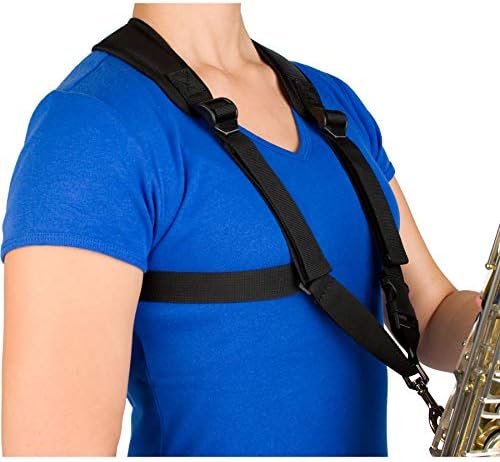 Pro Tec Protec Saxophone Harness with Deluxe Metal Trigger Snap-Size: Small, Model A306SM