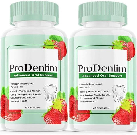 2-Pack of 120 Capsules for Healthy Gums and Teeth