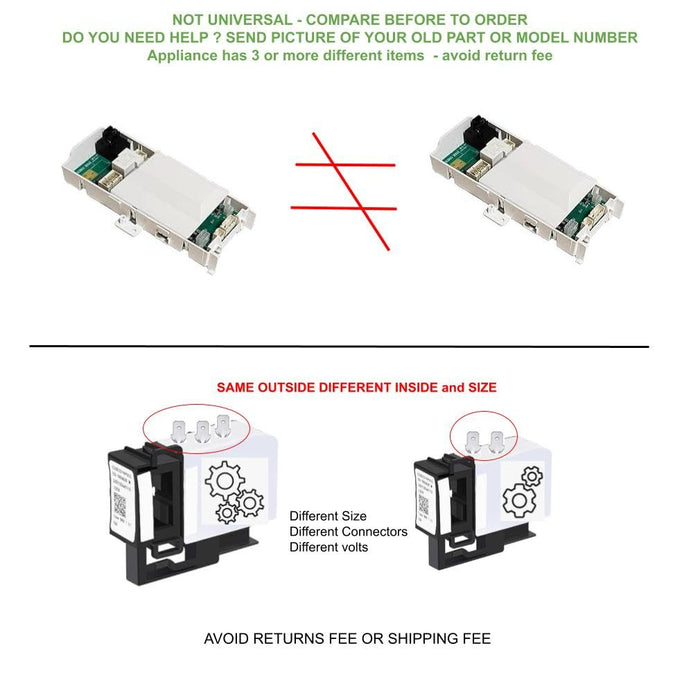 GSPUSA WD21X32165 CKD32165 X compatible with GE Dishwasher Configured Service Machine Control fits old number WD21X32165