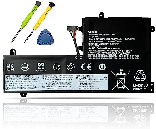 L17M3PG2 L17C3PG2 Laptop Battery Replacement for Lenovo Legion Y730-15ICH Y740-15ICHG Y740-15IRH Y740-15IRHG Series 5B10Q88557 5B10W67295 L17M3PG2 5B10Q88560-Middle Line