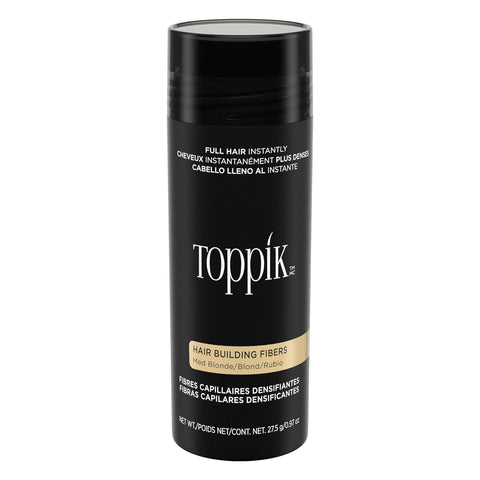 Toppik Hair Building Fibers, Medium Blonde, 27.5g | Fill In Fine or Thinning Hair | Instantly Thicker, Fuller Looking Hair | 9 Shades for Men & Women
